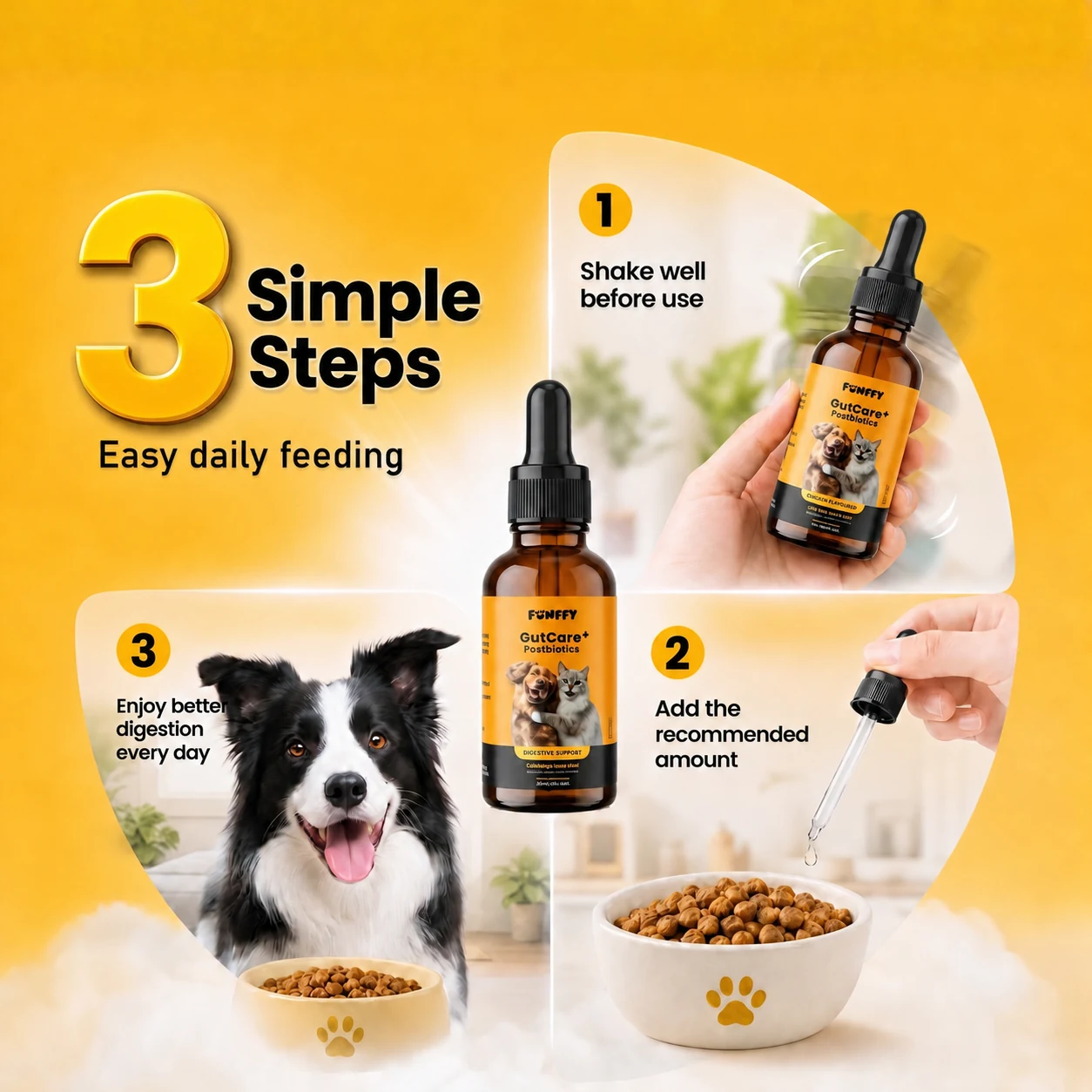 FUNFFY GutCare+ simple feeding routine